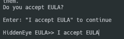 I Accept EULA